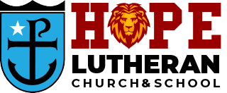 Hope Lutheran Church & School, LCMS logo